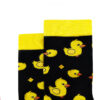 Wholesale Stylish Mid Tube Socks with Cute Yellow Duck Pattern Unisex Casual Socks for Youth