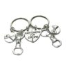 Wholesale Partners In Crime Handcuff Keychain Friendship Keychain Set Alloy Car Key Accessory