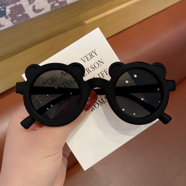 Wholesale Cute Cartoon Bear Kids Sunglasses Little Bear Yellow UV400 Travel Gift Fashion Accessory