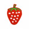 oly-59ca73279c41545e11375d4b995fde17 Wholesale Cartoon Embroidered Strawberry Iron On Patch Polyester Thread Decorative Accessory