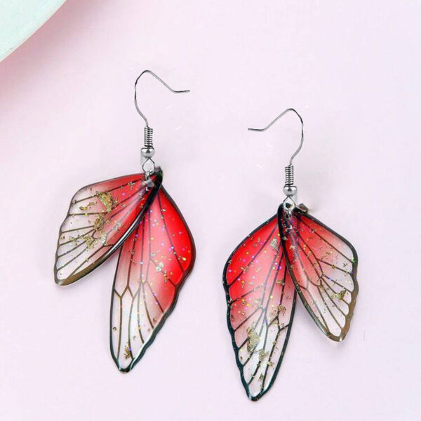 oly-59d80b0848ad5054f5f362d7dc9924ba Wholesale Acrylic Butterfly Wing Earrings Fashion Accessory for Boutique Resale