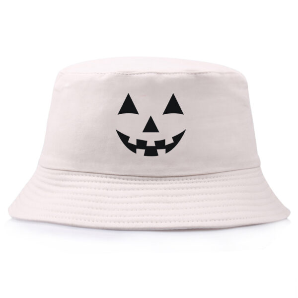 oly-59e4b3939105d3fec3bf5c73f8163d59 Wholesale Fashion Pumpkin Print Bucket Hat for Unisex Summer Sunshade