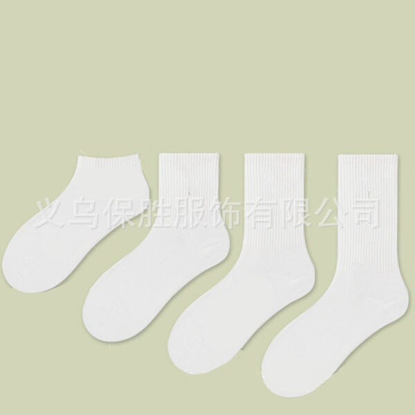 oly-59f4f14117c92eb146e2b4ecbebea214 Wholesale Cotton Fashion Socks Absorbent Sweat Unisex Medium Tube Any Color for Boutique Resale