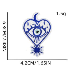 Blue eyes cloth sticker 9 #