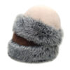Wholesale Trendy Mongolian Style Winter Bucket Hat for Women Fashion Accessory Gift