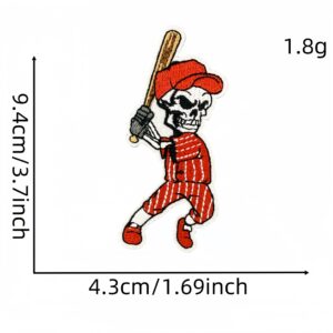 Cartoon baseball cloth sticker 14 #