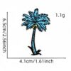oly-5a1a455dcc4b84c463db5a005251c4b5 Wholesale Blue Graffiti Cartoon Guitar Whale Embroidered Iron On Patch for DIY Clothing Decoration Resale Accessory