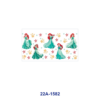 oly-5a4dc6a09023f81e56a45ab7f7569e9f Wholesale 5pcs Soft Pastel Dreamy Watercolor Fairy Tale Gown Maiden Ocean Fantasy Water Spirit Figure Starfish Tropical Fish Bubble Bow Crown Shell Mixed Decor Prints 16oz Cup UV DTF Wraps OLY Exclusive