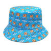 Wholesale Cartoon Pufferfish Capybara Print Bucket Hat Sun Protection Stylish Unisex Fashion Accessory