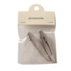 Wholesale Brushed Metal Oval Duckbill Hair Clips Fashion Hair Accessory for Gift or Boutique Resale