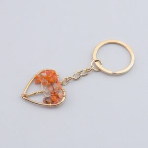 Gold and red agate (3cm)
