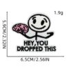 oly-5a612544ffa5af30a697496213637e69 Wholesale Funny Brain Anime Embroidered Patch, Self-Adhesive Polyester Thread, for Bags & Backpacks, Everyday Accessory