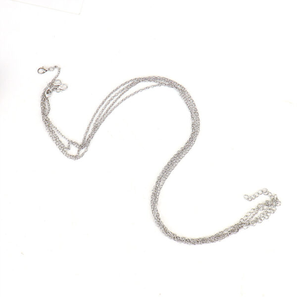 oly-5a9583e39dc8febfe436d866348e5b79 Wholesale Electroplated Iron O-Shape Chain Necklace for DIY Jewelry Making
