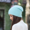 oly-5a9b08c546eba5dab65b4a809fbc2cfe Wholesale Fashion Knitted Beanie with Long Rabbit Hair, Khaki, Warm Winter Hat for Boutique Resale