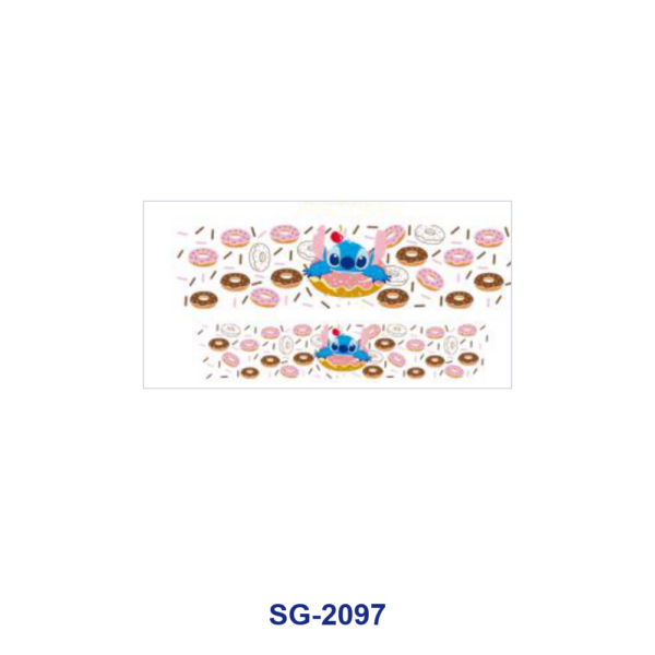 Wholesale 8pcs Mixed Cute Anime Cartoon Character Print 3oz Cup Stickers Wrap OLY Exclusive