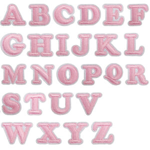 Set of 26 pink