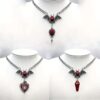 oly-5ab1db47dea81d2c2f23d55965eaed32 Wholesale Gothic Hip Hop Bat Cross Pendant Necklace Zinc Alloy Jewelry Accessory for Women and Girls
