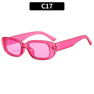 C17-transparent purple framed purple film