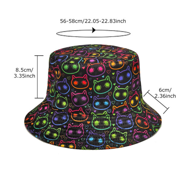 oly-5ad203514480de06b20c2fde94f79471 Wholesale Pattern Bucket Hat Sun Protection Cartoon Hat for Men Women Trendy Outdoor Casual