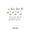 oly-5ada409b4a19fb47fd23bc0b50925599 Wholesale 2/4/8pcs Minimal Butterfly Mini Cup Sticker