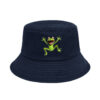 Wholesale Frog Pattern Fisherman Hat Casual Outdoor Sun Hat for Travel