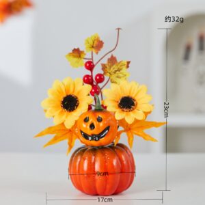 Small pumpkin ornament d01