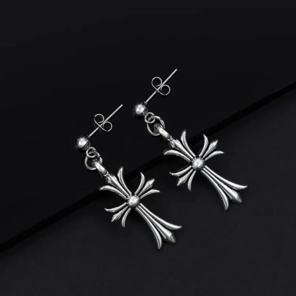 oly-5b01d41909728e911338694aec1543ac Wholesale Cross Earrings Zinc Alloy Gothic Style Fashion Jewelry for Women Boutique Resale Gift