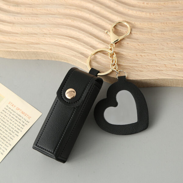 oly-5b0d053bdd55e5953f5a953de992650b Wholesale Leather Lipstick Bag Keychain Pendant Ins Style Bag Charm Fashion Accessory Gift