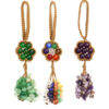 oly-5b14d4bb0ce91c776fc07cf0bb11137a Wholesale Hand woven Crystal Bead Keychain with Floral Pattern Fashion Accessory for Boutique Resale