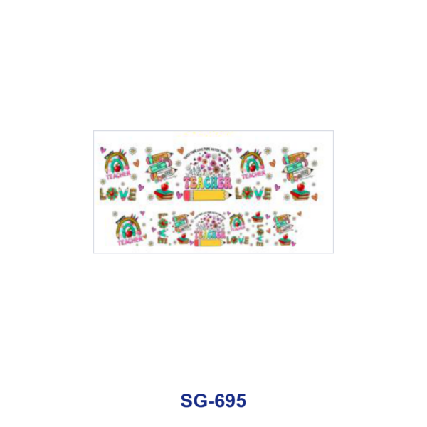 Wholesale 8pcs Lovely Lazy Bear Doodle 3oz Tumbler Stickers Wrap OLY Exclusive