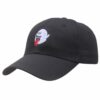 oly-5b168f9463f94be238947d93ad8537bb Wholesale Embroidered Ghost Face Little Devil Baseball Cap, Trendy Fashion Accessory for Couples, Gift Ready