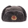 oly-5b2272a4f780f55ab0a4362e23954da2 Wholesale Polyester Cotton Soviet Badge Lei Feng Hat Windproof Winter Earflap Hat Unisex