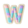 oly-5b32686d25f6fac5670f28cd2b52c92a Wholesale 3D Rainbow Embroidered Letter Patches Self-Adhesive DIY Decorative Accent for Coats Bags Shoes and Accessories Resale