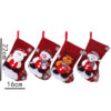 Wholesale Sequin Christmas Stocking Pendant Festive Tree Ornament Decorative Accessory for Holiday Gift