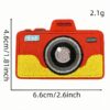 oly-5b582420cf15f27785361d0692e5ffcf Wholesale Polyester Embroidery Patch Cartoon Camera Decorative Accessory for Party Resale