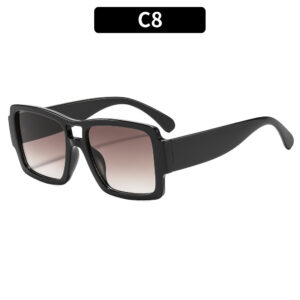 C8 - Black frame with double gray accents