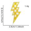 oly-5b79b2a514a5f1a990afe84e6ee30744 Wholesale Plaid Lightning Iron-On Embroidered Patch DIY Fashion Accessory for Hats Shoes