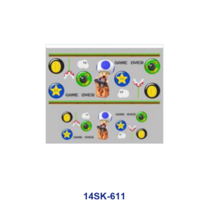 14SK-611 / 2pcs / 9cm