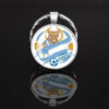 Wholesale Metal Electroplated Football Keychain Pendant for Fans