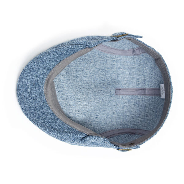Wholesale Men's Summer Beret Cap Adjustable Cotton Linen Sun Protection Everyday Fashion Accessory