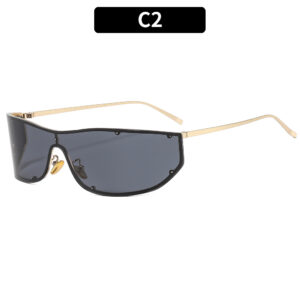 C2-Gold-framed grey sheet