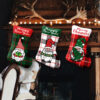 oly-5bcf61d347b2dd9d01344eed258dff09 Wholesale Christmas Stockings Dwarf Snowman Deer Patterns Home Decor Resale
