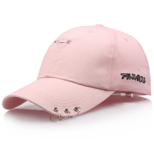 Wholesale Korean Style Summer Baseball Cap with Cotton Letter Design Stylish Sunshade Accessory