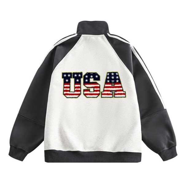 oly-5c0fa2e727239fc6d5d580b56e879a88 Wholesale Glitter USA Star Embroidered Patch for Bags - Fashion DIY Accessory for Everyday Use