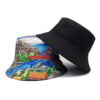 oly-5c10a5ce1e14cb9b3d42f54066002063 Wholesale Print Fisherman Hat Sun Protection Casual Cap