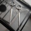 Wholesale Gothic Geometry Cone Pendant Earrings Alloy Electroplated Fashion Accessory for Resale