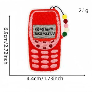 Red series cloth sticker 13#