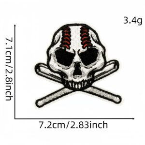 Cartoon baseball cloth sticker 4 #