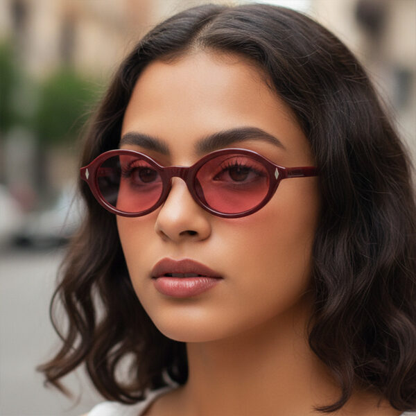 oly-5c7175693d258adb1fd7338cb909e345 Wholesale Trendy Round Sunglasses Black Frame Gray Lens UV400 Travel Fashion Accessory