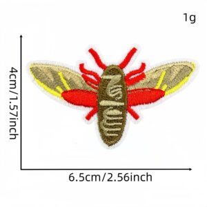 Colorful insect patch #9